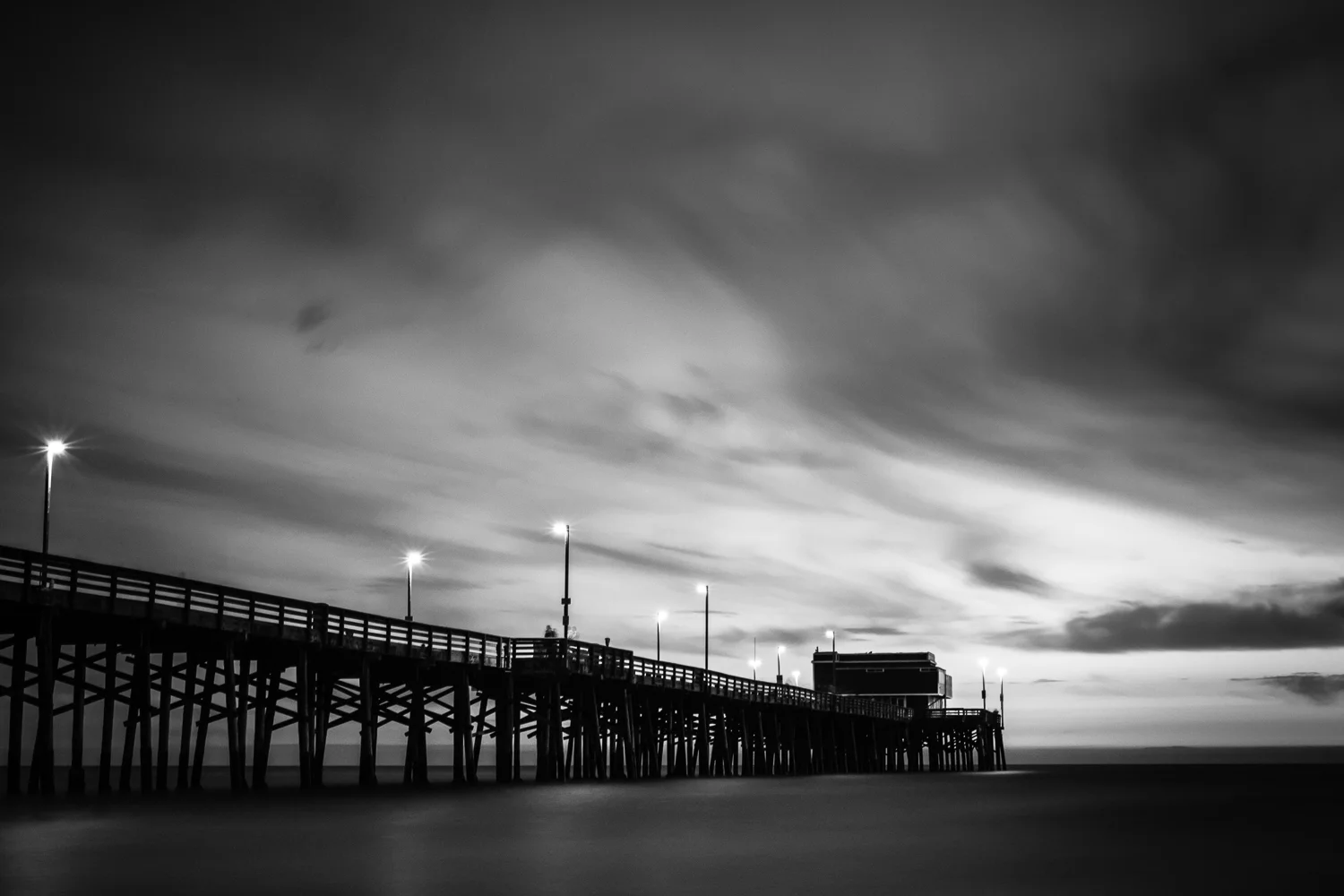 Long Exposures at the Newport Pier